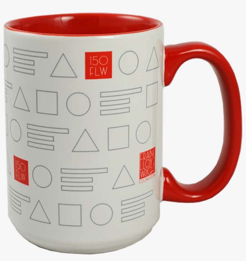 Frank Lloyd Wright 150th Coffee Mug - Frank Lloyd Wright Towel, transparent png download