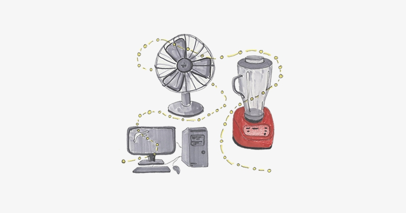 Backgrounds 1428756973 Electricity A1 - Objects That Uses Electricity, transparent png download