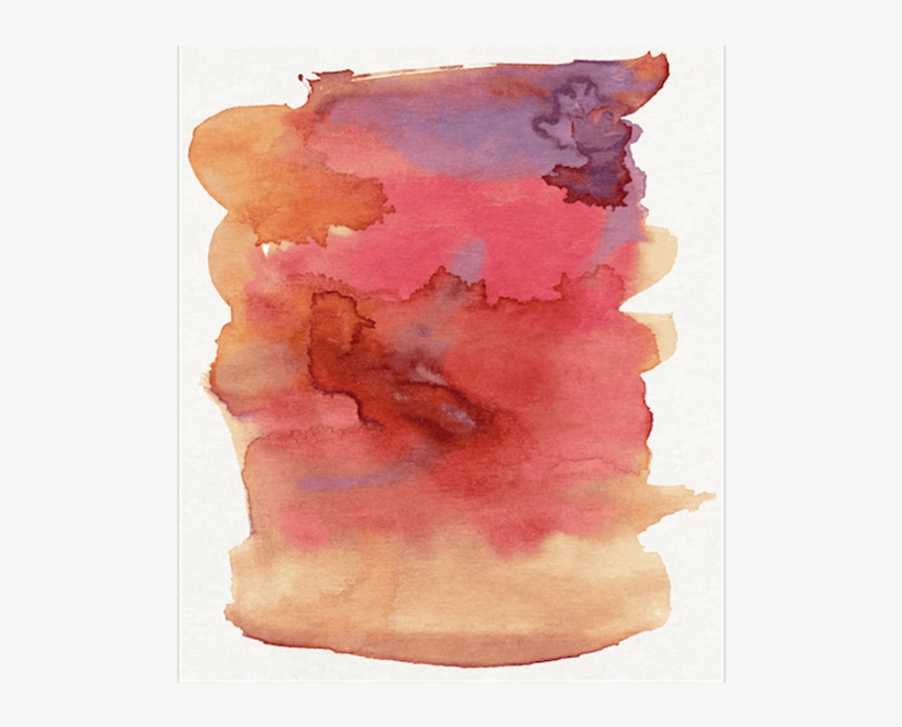 Inspired By The Beautiful Colours Of Sunset, 'nichi - Watercolor Paint, transparent png download