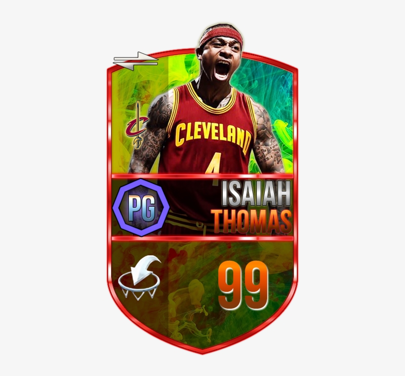 New Kyrie Irving And Isaiah Thomas Cards With New Template - Cleveland Cavaliers, transparent png download