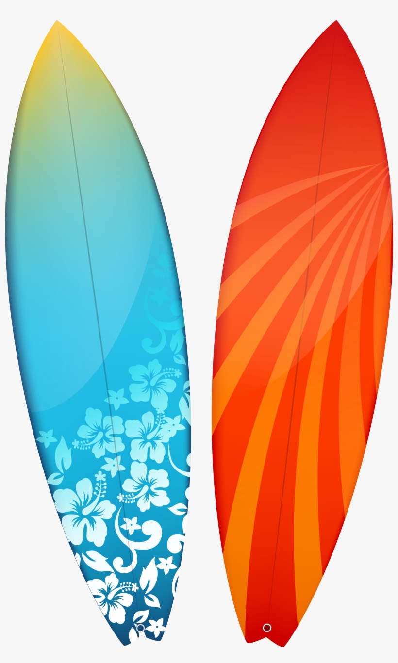 Summer Clipart, Clipart Images, High Quality Images, - Surfboards Clipart, transparent png download