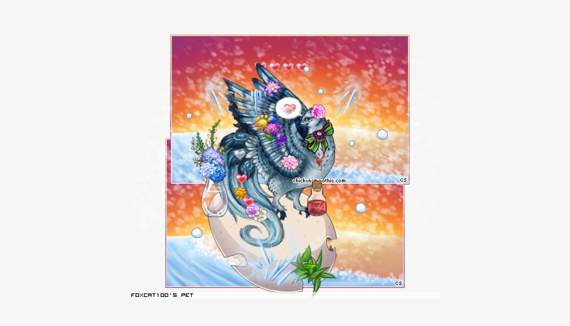 Beautiful Chicken Queen By Foxcat100 - Creative Arts, transparent png download