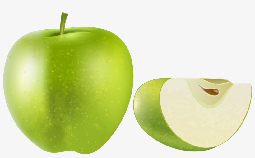 Green Apple Transparent Png Clip Art Image - Green Apples Clip Art, transparent png download