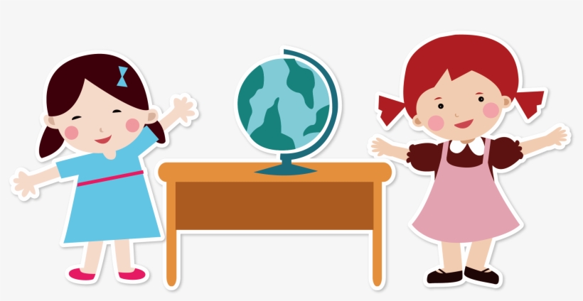 Student Android Teacher Early Childhood Education - Teacher And Student Cartoon Png, transparent png download