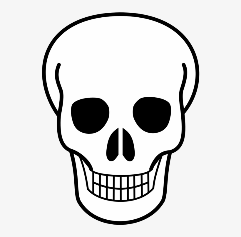 Printable Skulls With Flames - Skull Clipart Transparent Background, transparent png download