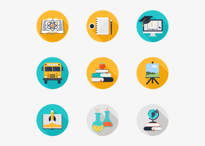 Back To School - Circle, transparent png download