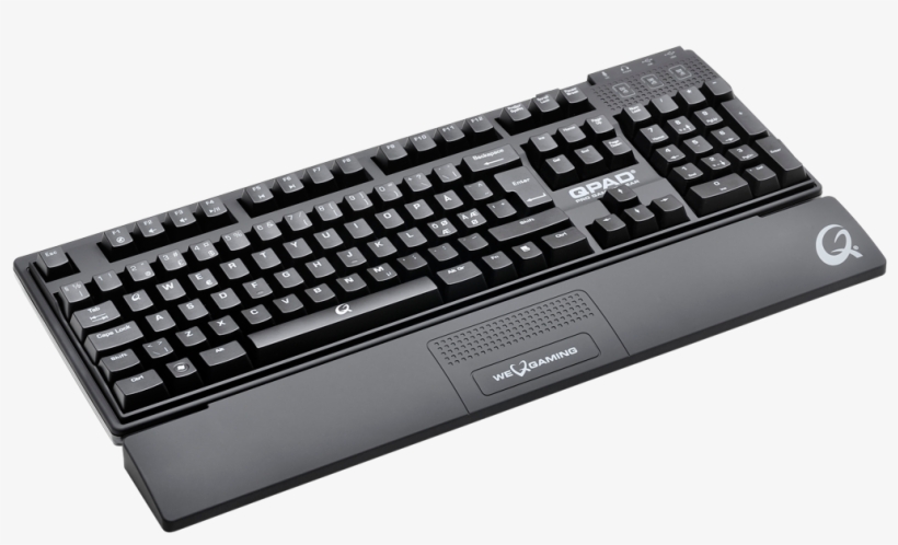 White Keyboard Png Image - Qpad Mk 80 Pro, transparent png download