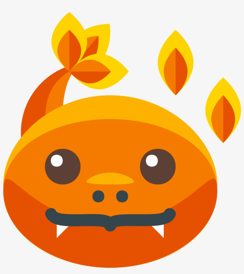 Charmander Face Png - Charmander Emoji Png, transparent png download