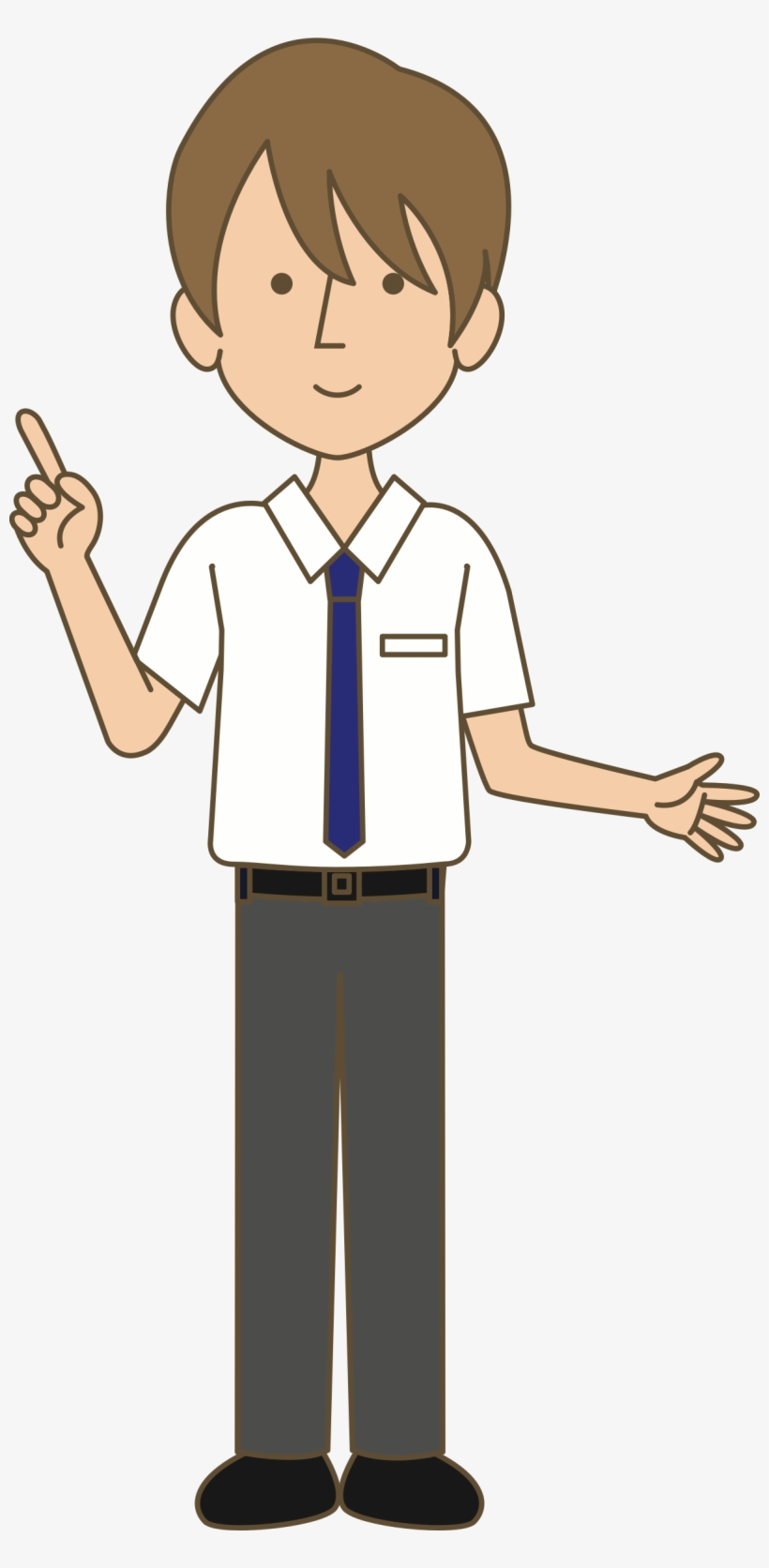 This Free Icons Png Design Of Young Businessman, transparent png download