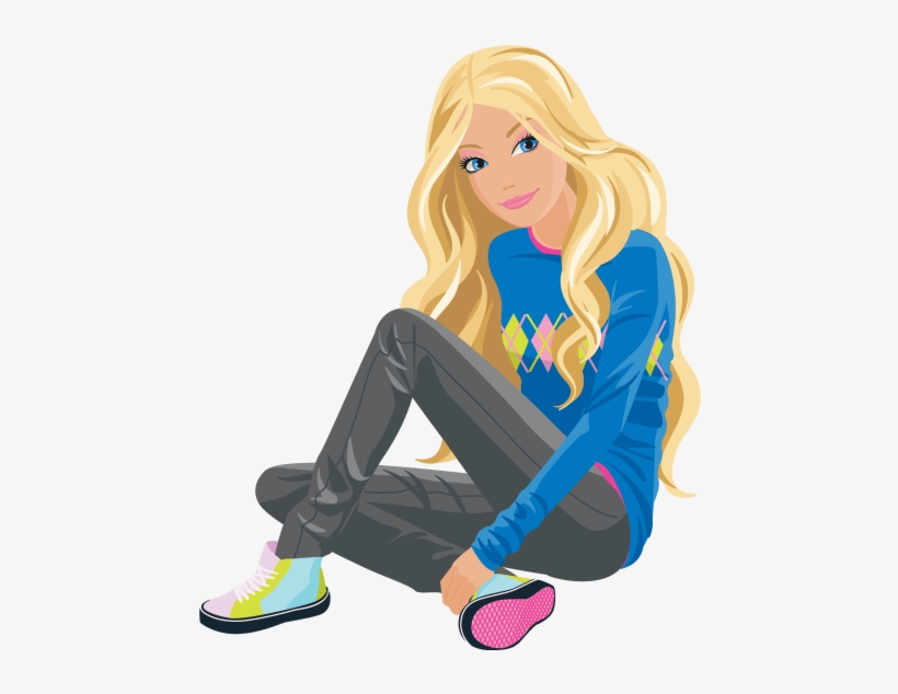 Free Png Barbie Png Images Transparent - Fashion Illustration 10 Girls, transparent png download