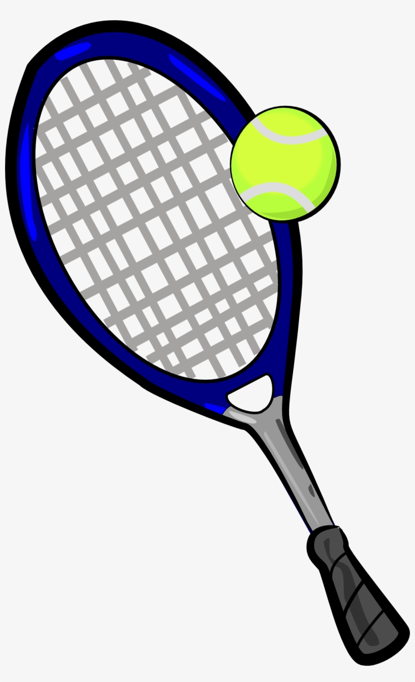 Court At Getdrawings Com Free For Personal - Tennis Racket And Ball Clip Art, transparent png download