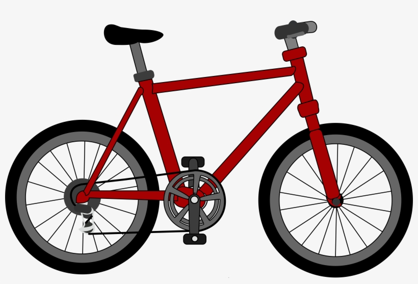 Big Image - Bicycle Clipart, transparent png download