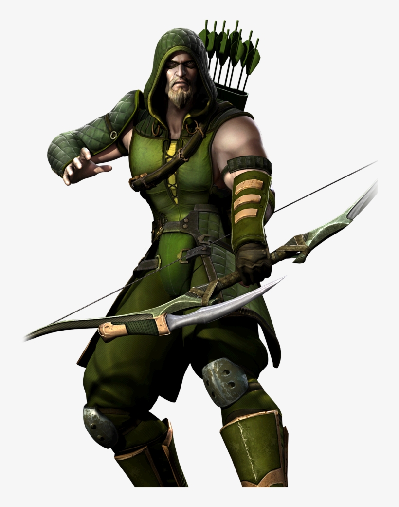 Green Arrow - Green Arrow Injustice, transparent png download