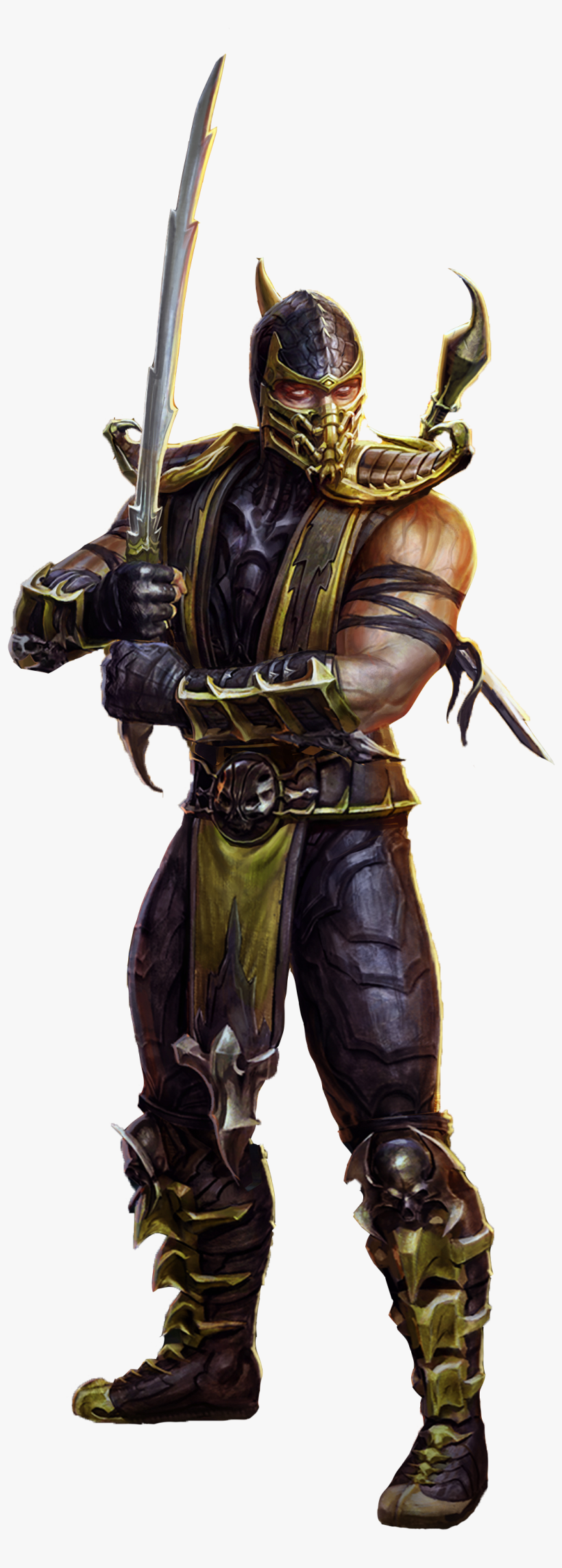 Scorpion - Mortal Kombat Scorpion Png, transparent png download