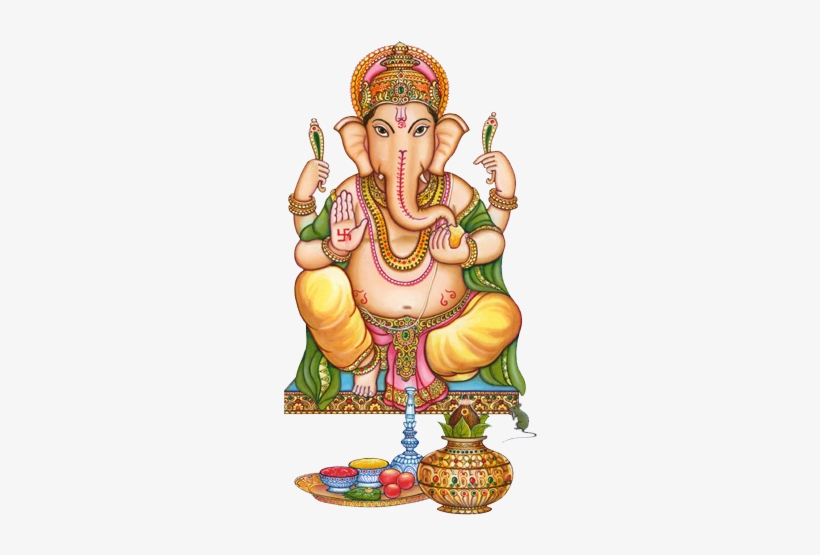 It Is Said In The Puranas That The Great-bellied Lord - God Ganesh, transparent png download