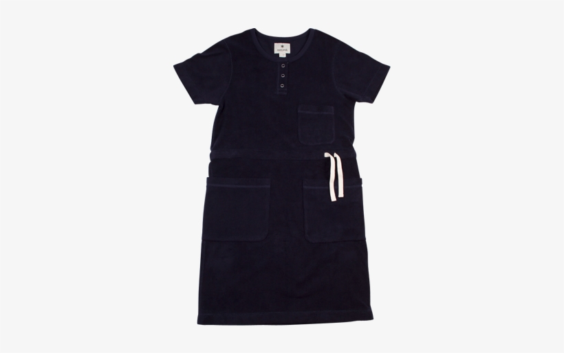 Snow Peak Soft Pile Dress, Navy - T-shirt, transparent png download