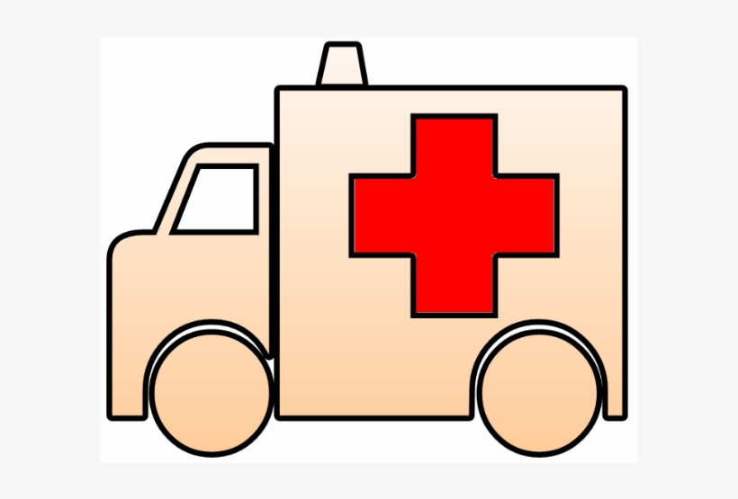 Ambulance Clipart Outline, transparent png download