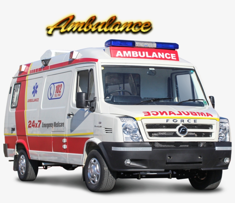Ambulance Png Pic - Force Ambulance Png, transparent png download