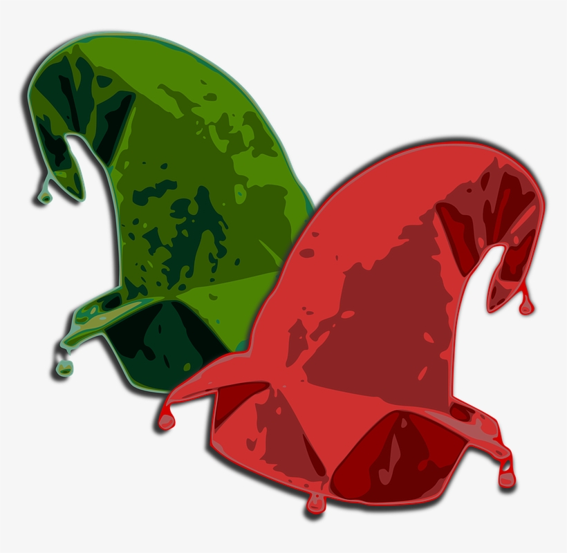 Hat, Pointed Hat, Clothing, Jester, Joker, Funny - Elf Hat Clip Art, transparent png download