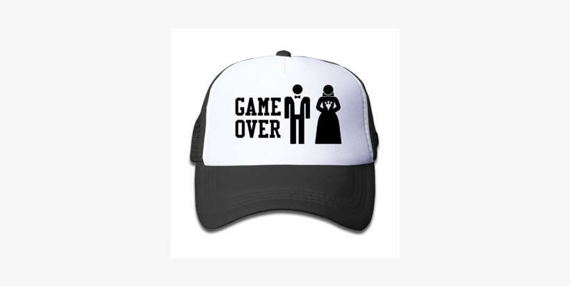 Game Over Funny Bachelor Party Hat - Game Over Funny Bachelor Party, transparent png download