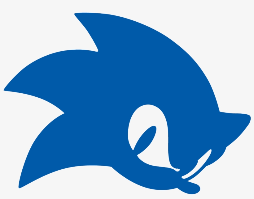 Sonic Tshirt Head - Sonic Head, transparent png download