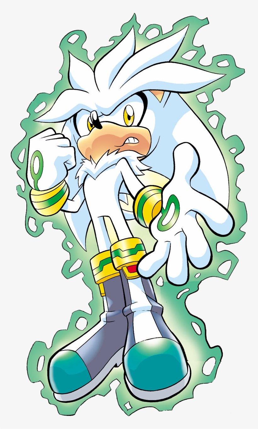 Silver The Hedgehog Png - Archie Comic Silver The Hedgehog, transparent png download