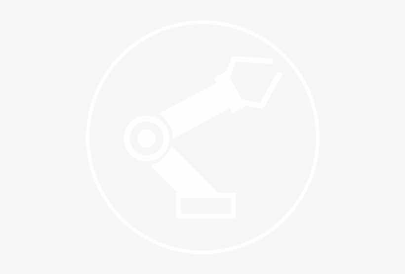 Robotic Arm White Icon Transparent Png 480x480 Free Download On Nicepng