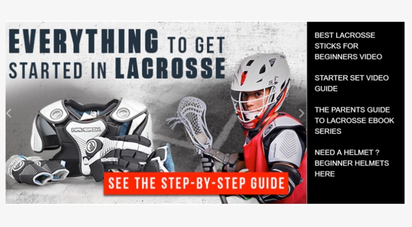 Lacrosse Starter Pack 20% Off Code - Pearland, transparent png download
