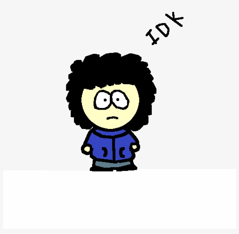 Cess In A South Park Style - Cartoon, transparent png download
