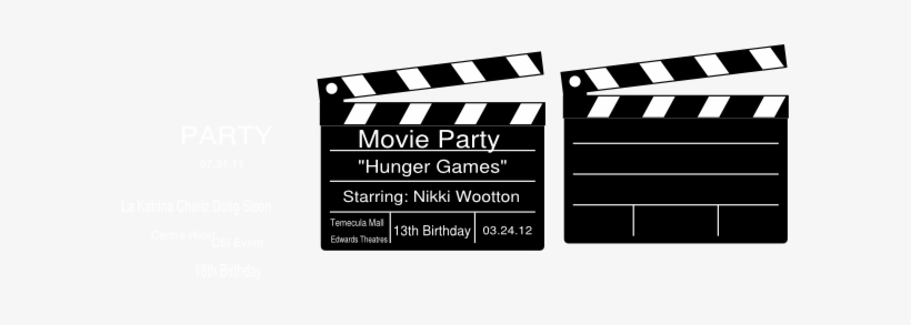 Png Royalty Free Party Clip Art At Clker Com Online - Hollywood Theme Party Clip Art, transparent png download