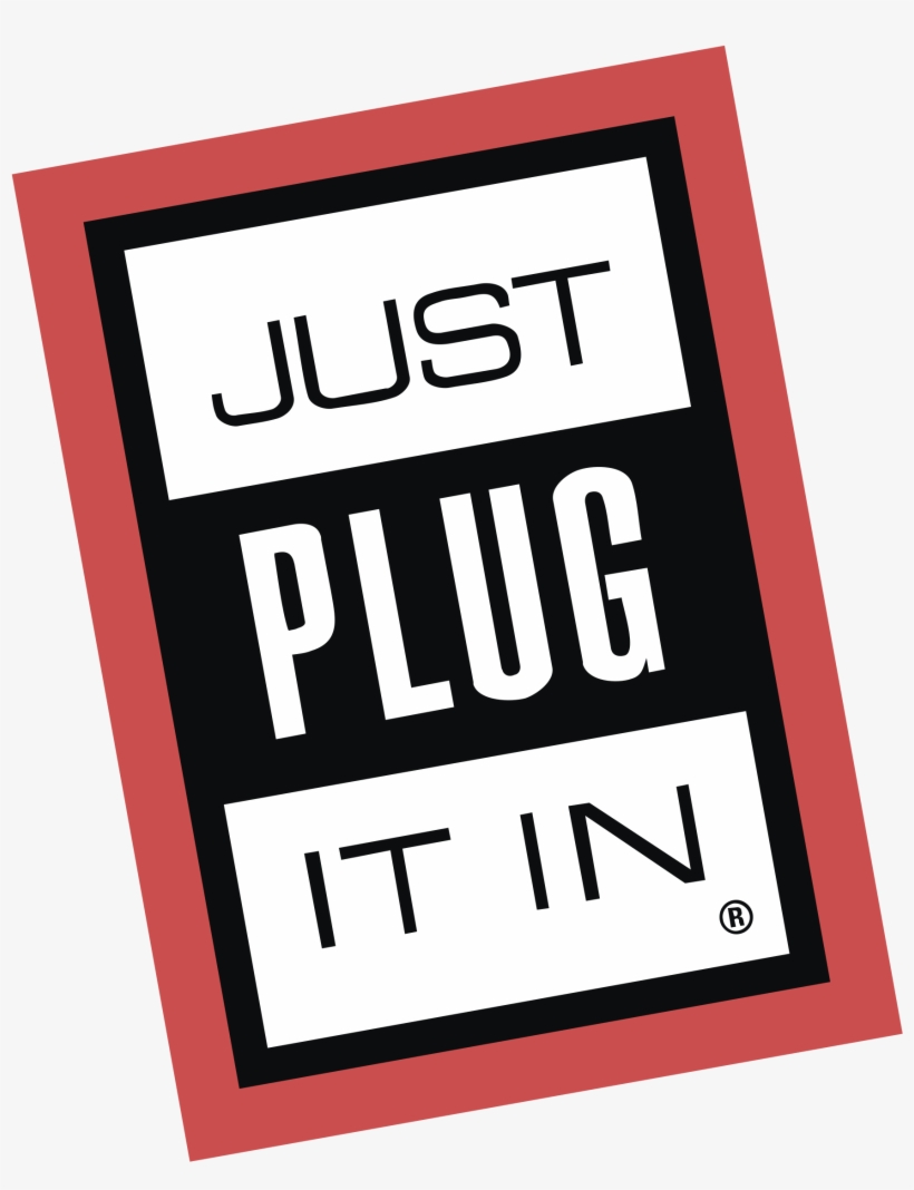 Just Plug It In Logo Png Transparent - Just Plug, transparent png download