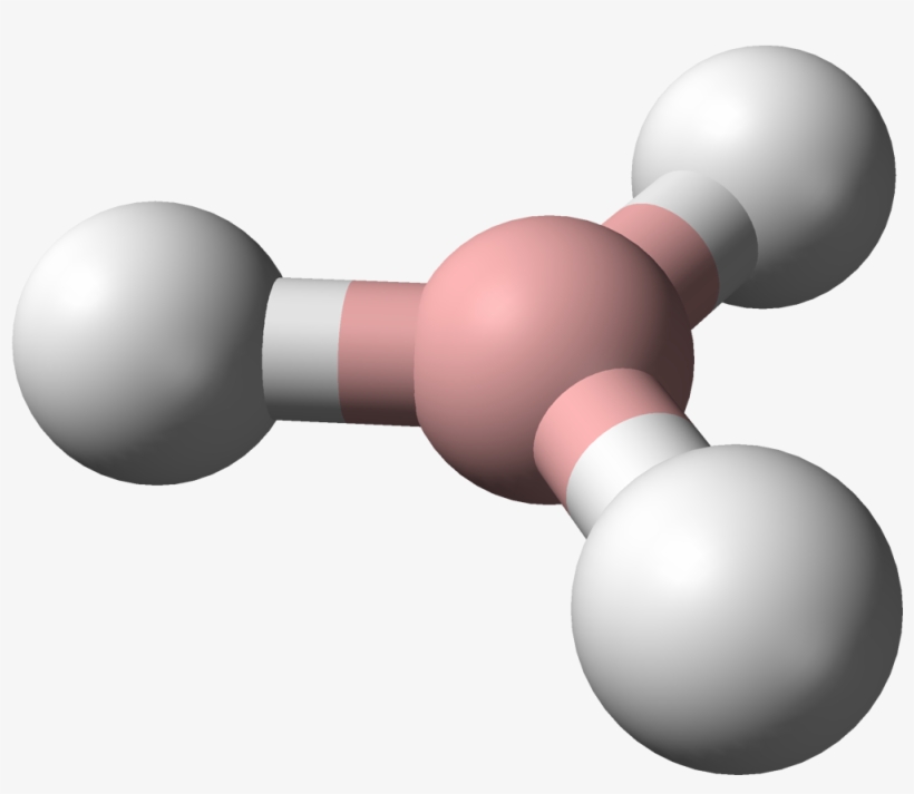 Borane 3d Balls - Borane Molecule, transparent png download