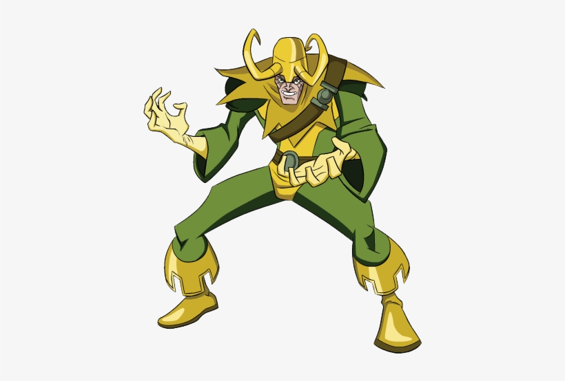 Loki Clipart - Cartoon Spider Man Villains, transparent png download