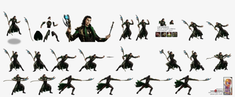 Click For Full Sized Image Loki - Avengers Alliance Loki, transparent png download