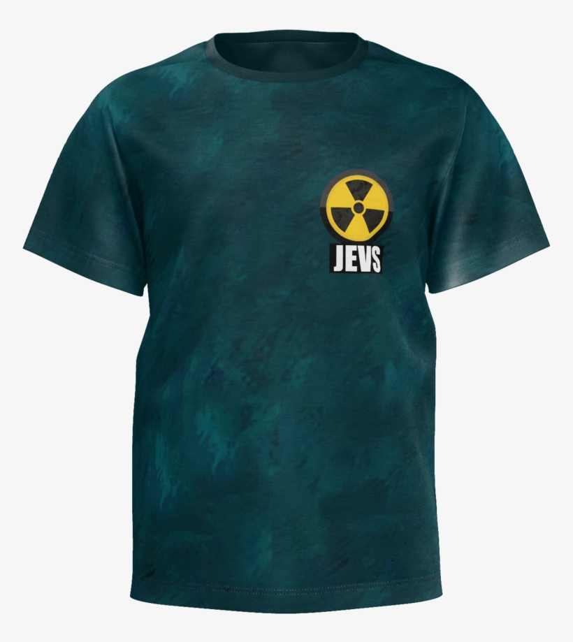 Nuclear Symbol Boys Shirt - Sleeve, transparent png download