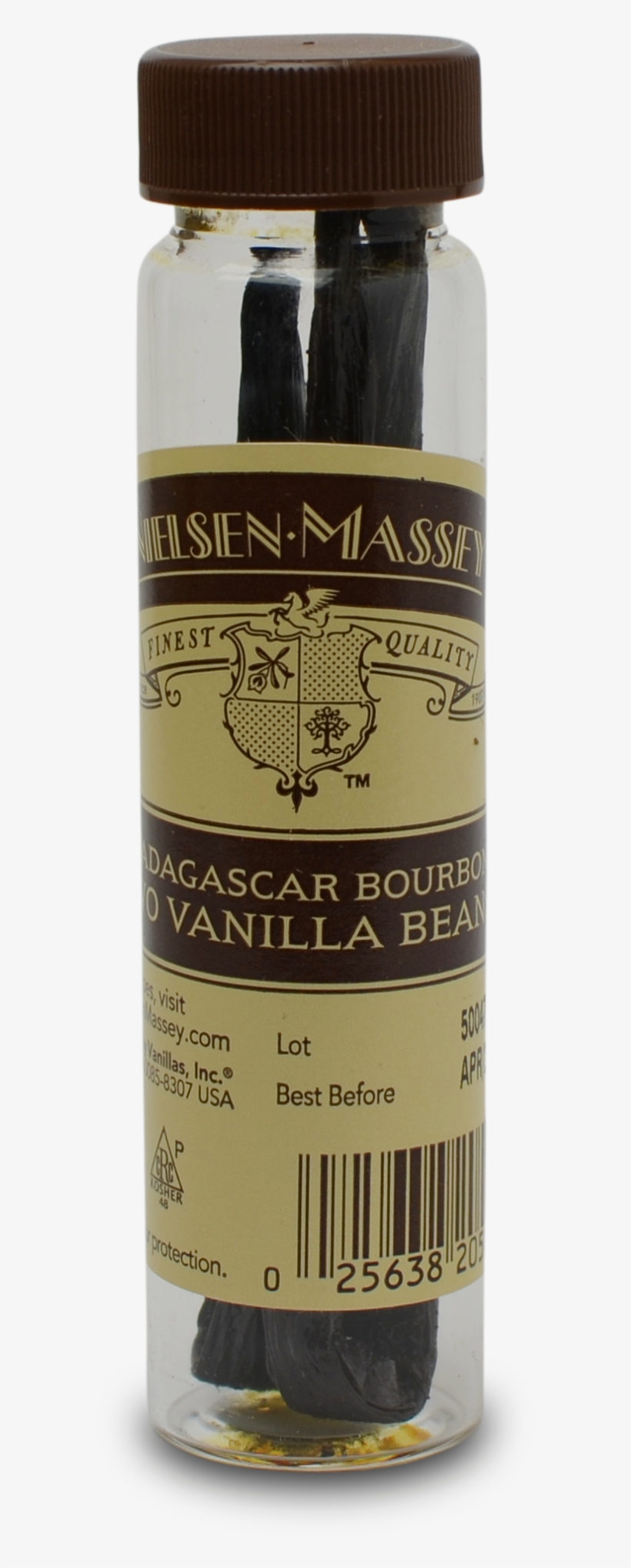 Kosher Nielsen-massey Madagascar Bourbon Vanilla Beans - Nielsen Massey Madagascar Bourbon Pure Vanilla Bean, transparent png download