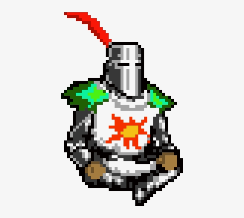 Solaire - Dark Souls Cross Stitch, transparent png download