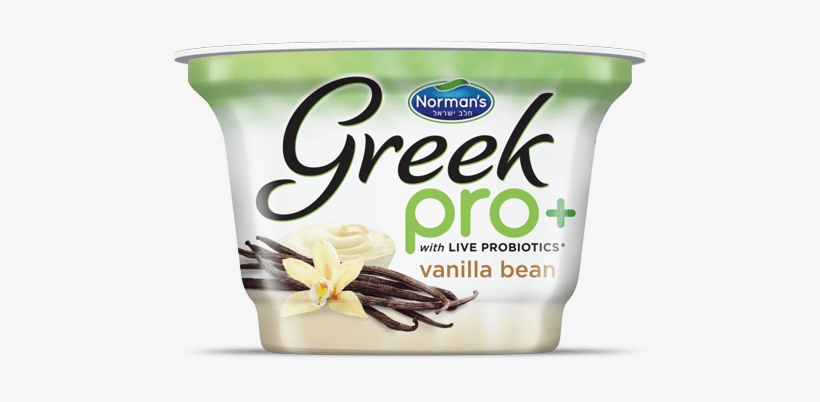 Greek Pro Vanilla Bean - Normans Yogurt Vanilla Creme, transparent png download