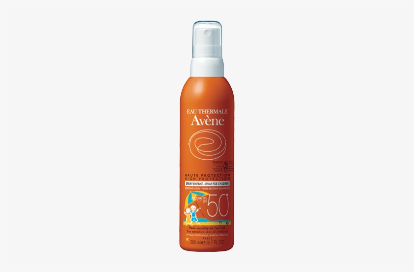 Soin Solaire Spf 50 Spray Enfant - Avene Spray 50+ Children, transparent png download