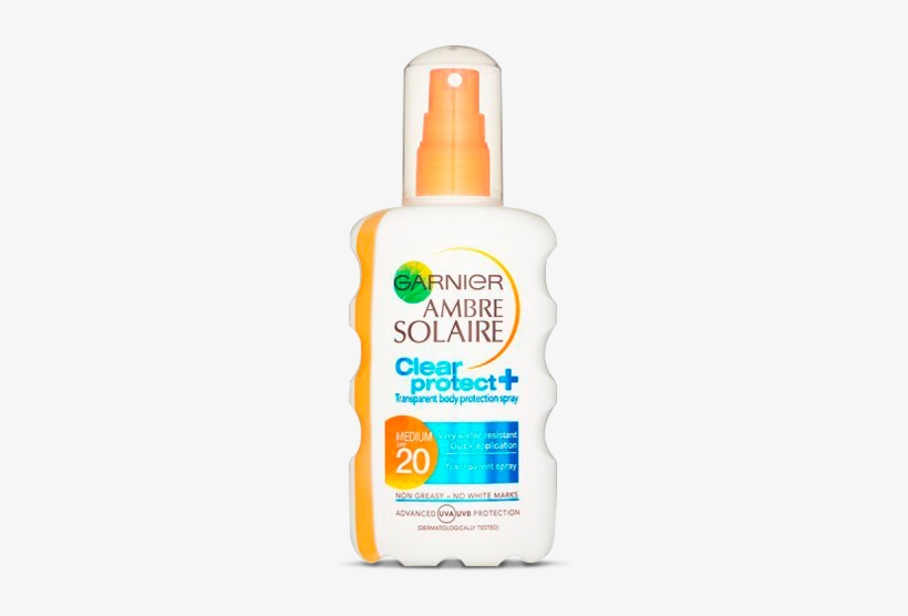Ambre Solaire Clear Protect, transparent png download