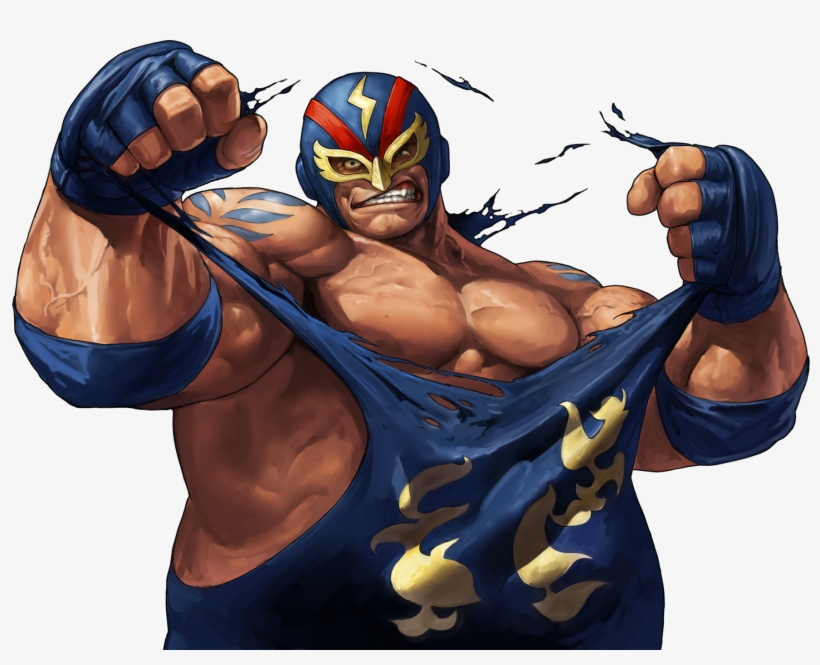 Raiden From Fatal Fury In The Ga-hq Video Game Character - King Of Fighters Xiii Raiden, transparent png download