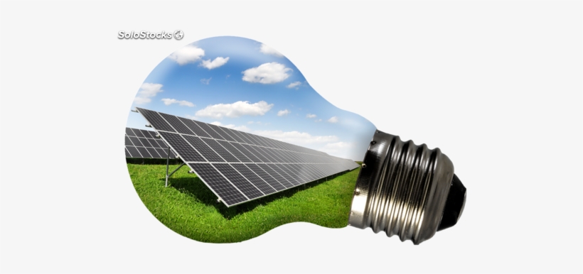 Solar Panels In A Bulb, transparent png download