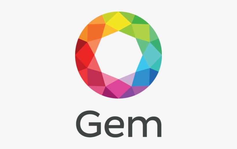 Logo Gem Png - Gem Blockchain, transparent png download