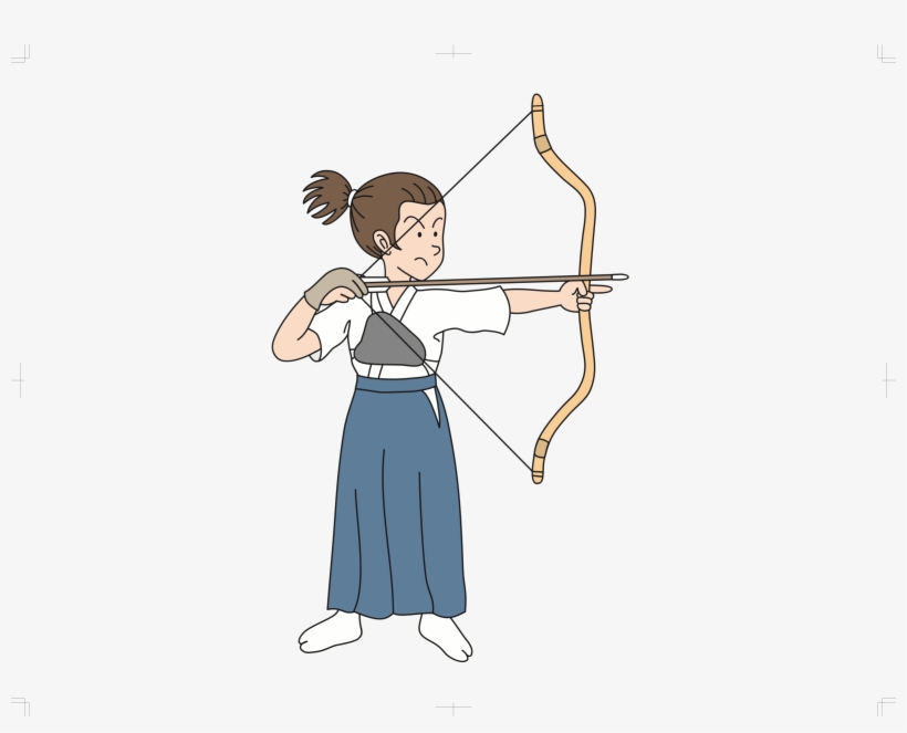 This Free Icons Png Design Of Female Archer, transparent png download