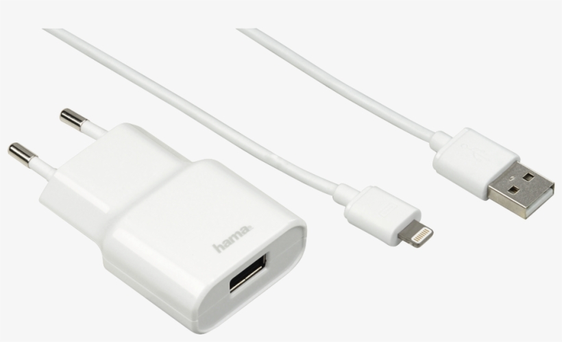 Travel Charger Set For Apple Ipad, Lightning, 5 V / - 3ds Ladegerät Ak Tronic, transparent png download