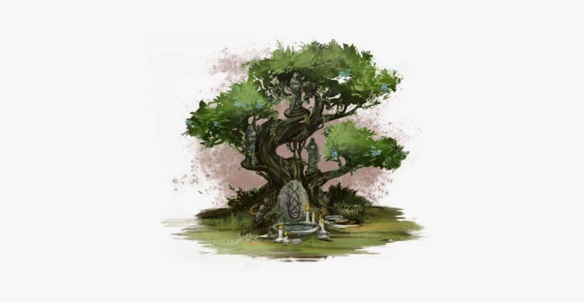 On Concept Bosmer Fountain - Bosmer Elder Scrolls Lore, transparent png download