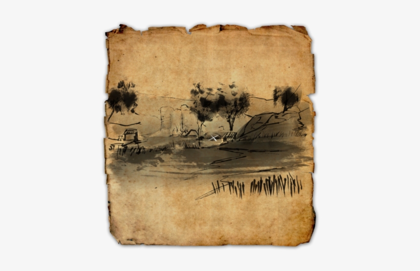 Click To Enlarge - Hew's Bane Treasure Map Eso, transparent png download