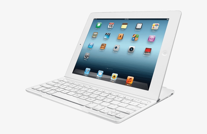 White Ipad 4 Png - White Keyboard For Ipad, transparent png download