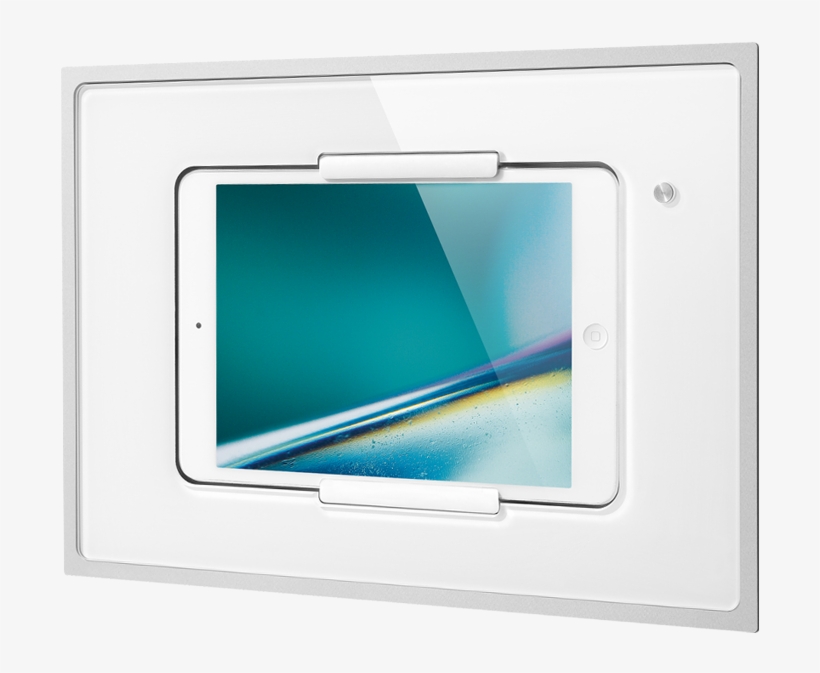 Idock For Ipad® Mini - Iroom Minidock Motor/hochquer/230v/glas Weiß /lightning, transparent png download