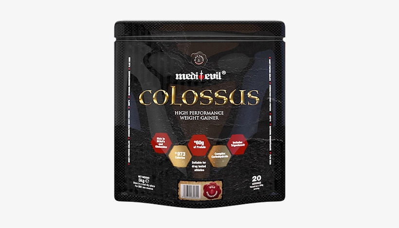 Medievil-colossus - Medi Evil Colossus Vanilla Oat Twist 5 Kilograms, transparent png download